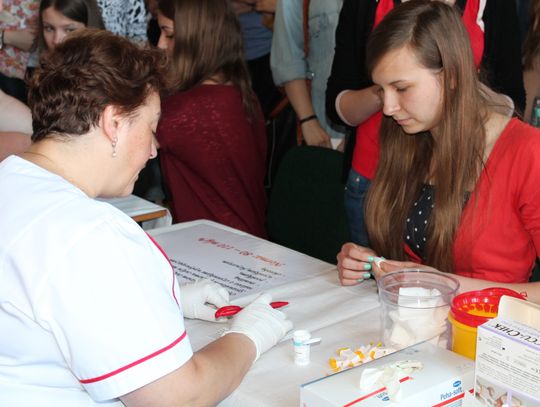 Nie tylko badanie piersi – „Dzień Zdrowia” w I LO