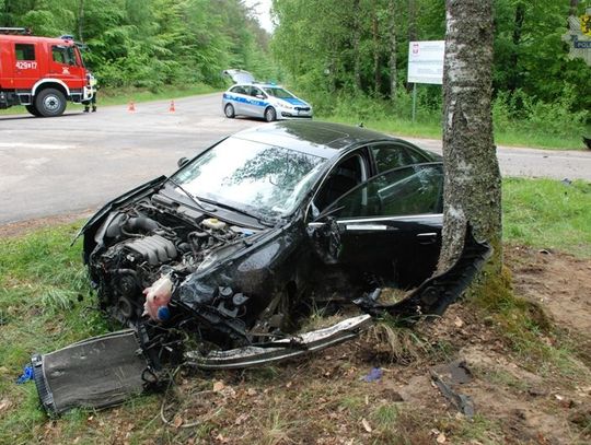 Nie zatrzymał się na znaku „STOP” i uderzył w auto mieszkańca Szczecinka.