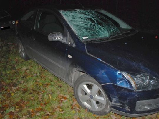 Niebezpiecznie na drogach - szczgólnie o zmierzchu. Zginął pieszy