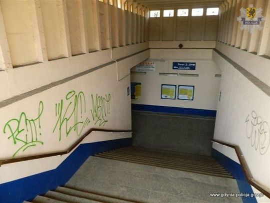 Nielegalne graffiti - uszkodził ponad 85 elewacji