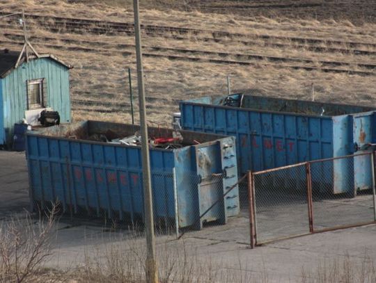 Nielegalne złomowisko - "niewidzialne kontenery"