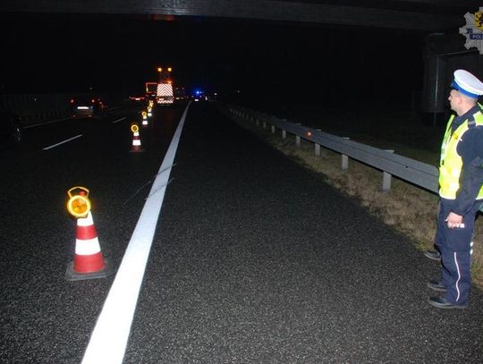 Nietrzeźwa spowodowała wypadek na A1