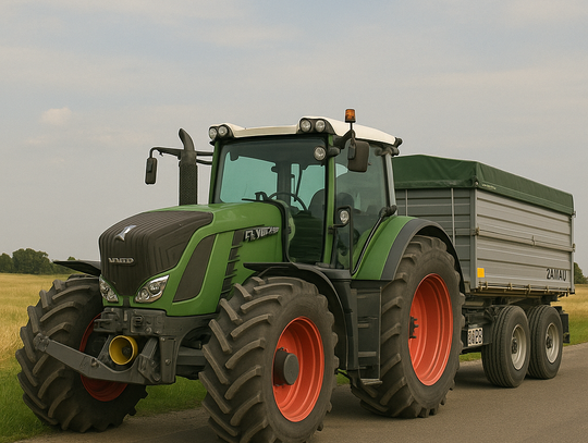 Nietrzeźwy i bez uprawnień prowadził ciągnik rolniczy