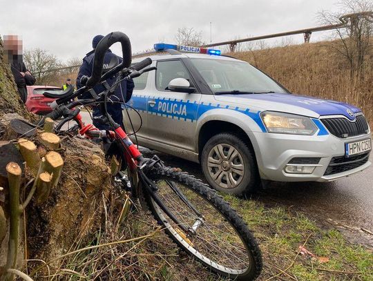 Nietrzeźwy rowerzysta zatrzymany w Dankowie – mandat 2,5 tys. zł