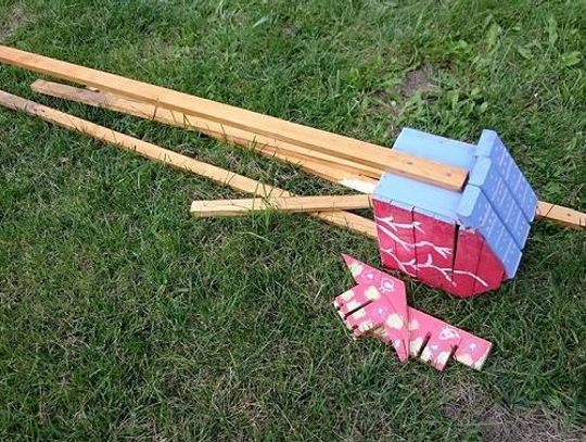 Niszczą co stanie im na drodze... Komu przeszkadzały domki dla motyli?! 