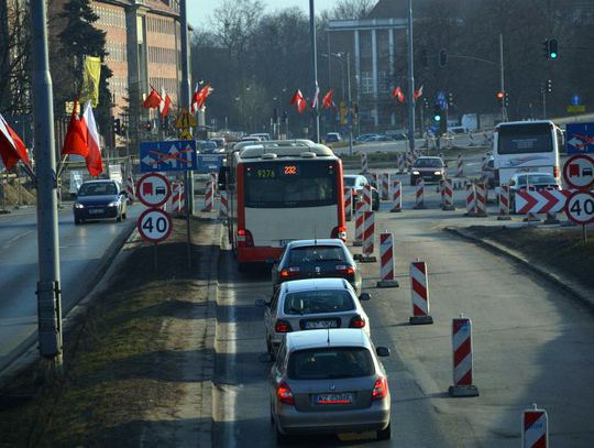 Nocne zmiany w organizacji ruchu na ul. Okopowej