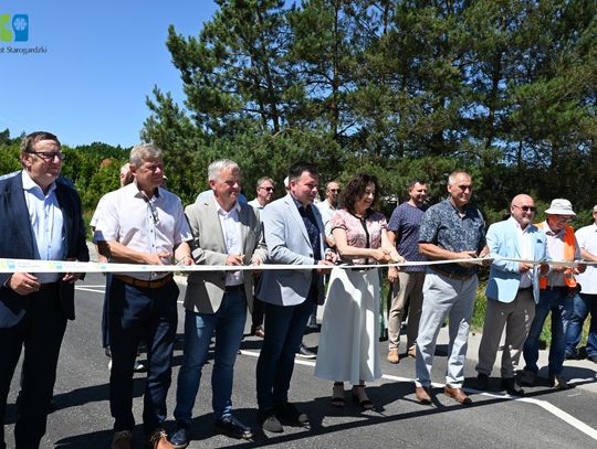 Nowa droga w Rywałdzie – bezpieczniej i wygodniej