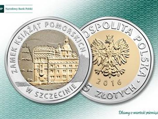 Nowa okolicznościowa pięciozłotówka NBP – Zamek Książąt Pomorskich w Szczecinie