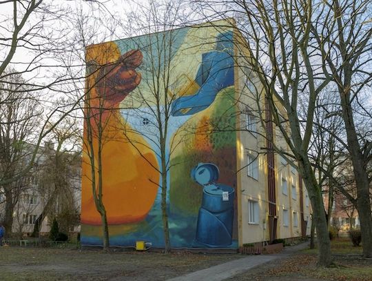 Nowa realizacja Gdańskiej Szkoły Muralu kończy „Port Wrzeszcz”