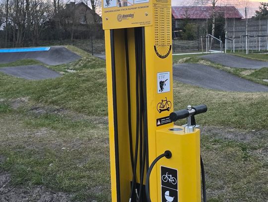 Nowa stacja naprawy rowerów w Osieku już dostępna
