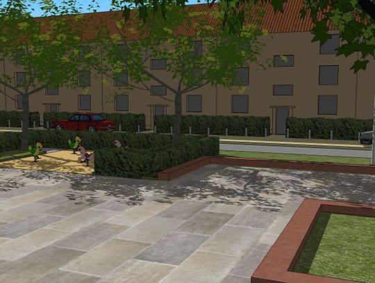 Nowe oblicze głównego placu Nowego Portu