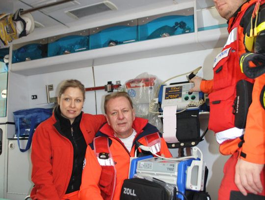 Nowy defibrylator w Pogotowiu Ratunkowym