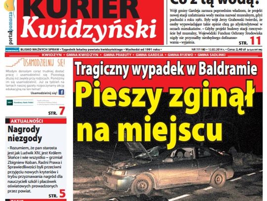 Nowy Kurier Kwidzyński już w kioskach!