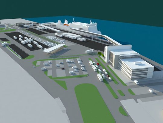 Nowy publiczny terminal promowy w gdyńskim porcie 