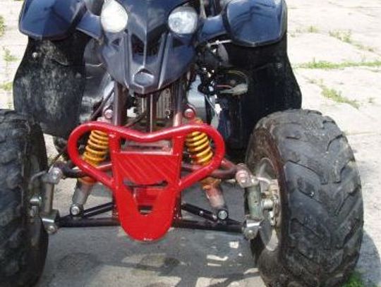 Nożem zniszczył namiot firmowy