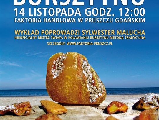 O poławianiu bursztynu