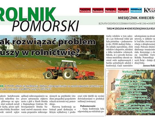 O suszy w rolnictwie w nowym numerze Rolnika Pomorskiego. Tylko u nas - doradcy Procam o skutkach przymrożeń