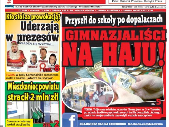 O tym nie przeczytasz nigdzie indziej... Nowa "tczewska" w kioskach!