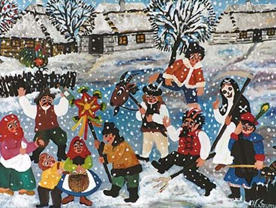 O wieczerzy wigilijnej pod strzechą