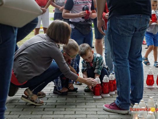Obchody 75. rocznicy wybuchu Powstania Warszawskiego w Parku Miejskim.