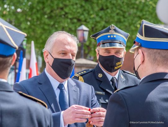 Obchody Dnia Strażaka. Wojewoda na uroczystości w Tczewie 