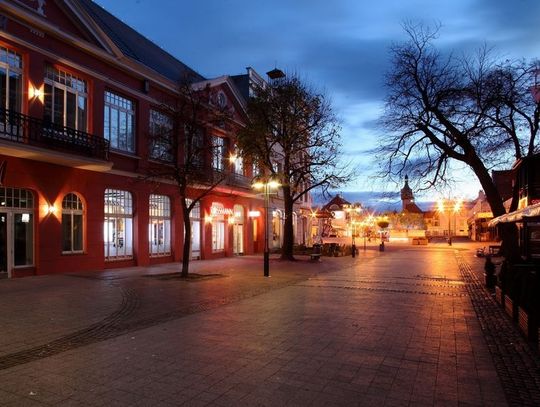 Obok „Krzywego Domku&quot; po mydełko