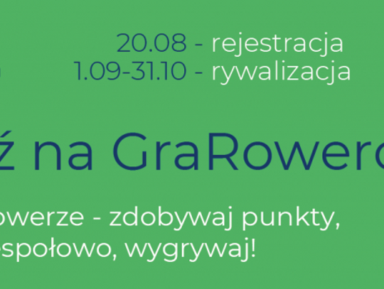 Od 1 września startuje Ogólnopolska Gra Rowerowa