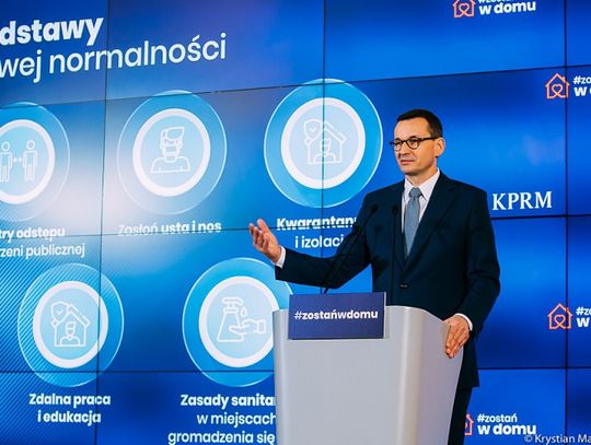 Od 20 kwietnia nowe zasady. Powrót na ścieżkę normalności w warunkach epidemii 