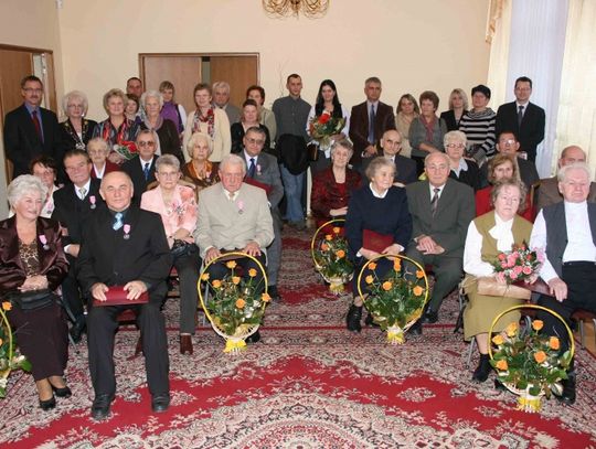 Od pół wieku razem przez życie - weselni jubilaci