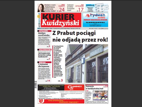 Od środy nowy numer „Kuriera Kwidzyńskiego”