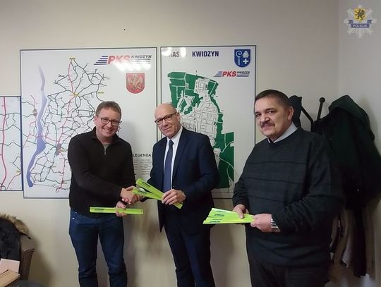 Odblaski dla mieszkańców powiatu kwidzyńskiego