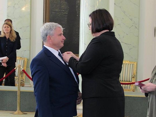 Odznaczony za wybitne zasługi. Sołtys Grzegorz Miszewski dwukrotnie odznaczony przez Prezydenta RP