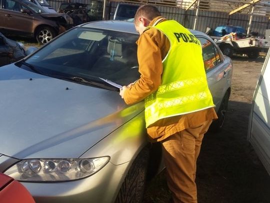 Odzyskano mazdę poszukiwaną przez belgijską policję