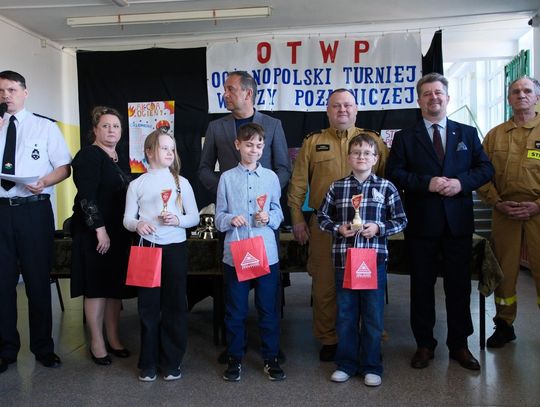 Ogólnopolski Turniej Wiedzy Pożarniczej - odbył się etap powiatowy