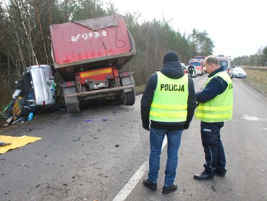 Okres świąteczny na drogach w powiecie chojnickim. Jedna ofiara śmiertelna.