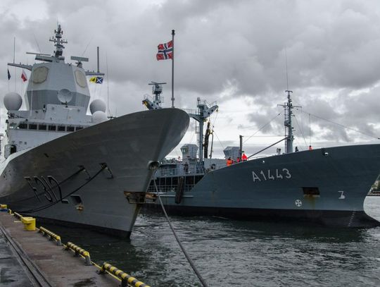 Okręty NATO z wizytą w Gdyni 