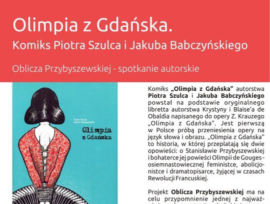 Olimpia z Gdańska - spotkanie z Twórcami komiksu