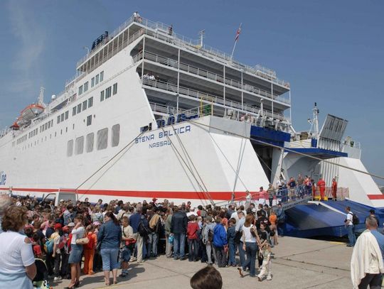 Open Ship na promie Stena Baltica - wejście na mostek kapitański 