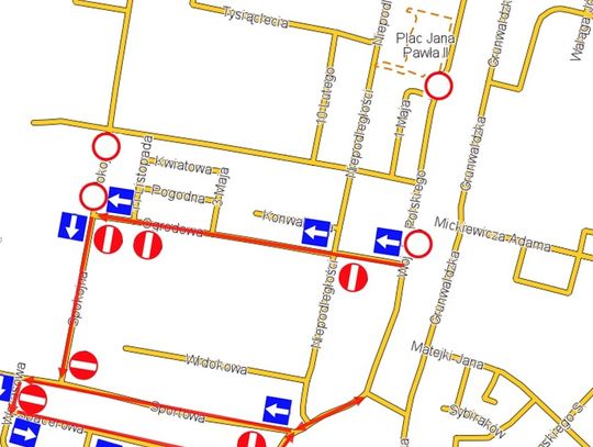Organizacja ruchu przy cmentarzach 30 października – 2 listopada