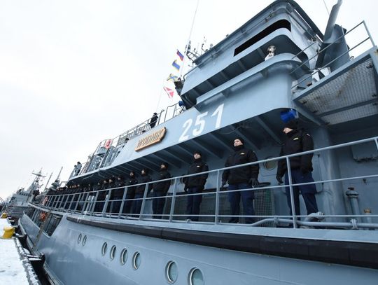 ORP „Wodnik” wypłynął w rejs po wodach Zatoki Perskiej