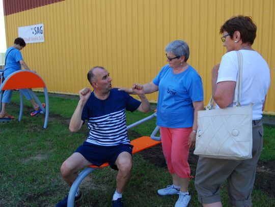 Otworzyli nową siłownię pod chmurką