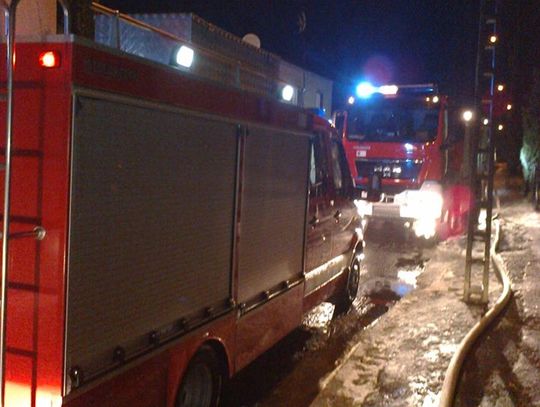 Paliła się stolarnia w Starogardzie Gd. - nikt nie ucierpiał 