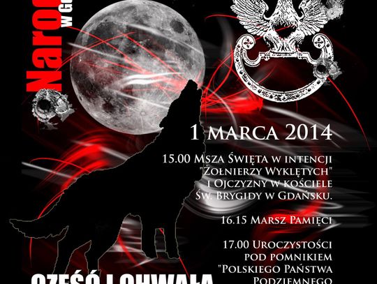 Pamięć o Żołnierzach Niezłomnych. Cześć i chwała Bohaterom!