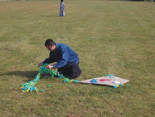 Papierowe ptaki poszybowały nad Tczewem