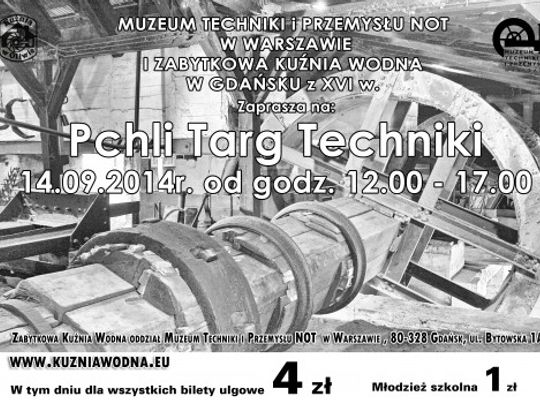 Pchli Targ Techniki w Kuźni Wodnej