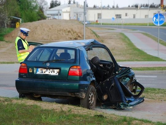 Pięć osób trafiło do szpitala w wypadku w Brusach.