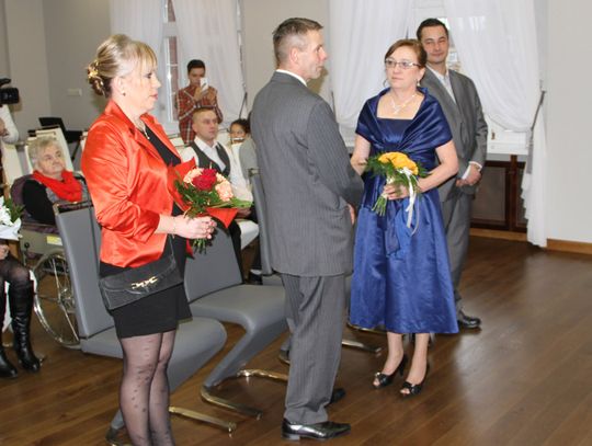 Pierwsza uroczystość w nowej sali ślubów!