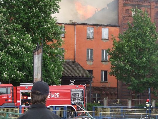 Pierwszy komunikat Straży dotyczący gigantycznego pożaru