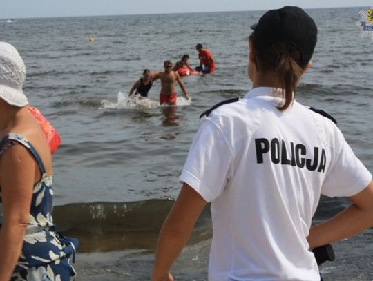 Pijani turyści pływali po zatoce na skuterze wodnym