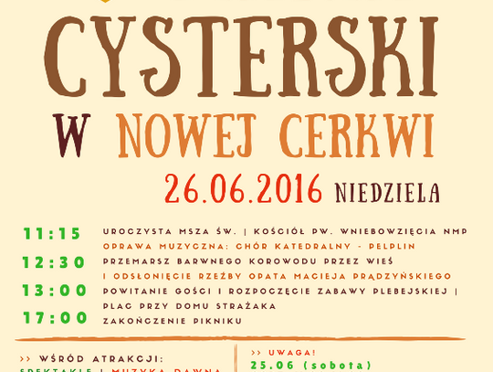 Piknik Cysterski w Nowej Cerkwi
